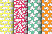 Clouds Seamless Doodle Patterns, a Pattern Graphic by Lukino (Thumbnail 5 of 5)