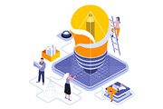 Isometric 3D Illustrations, a Finance Illustration by alexdndz (Thumbnail 25 of 26)