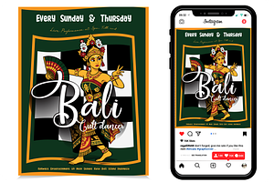 Culture Dancer Flyer, a Flyer Template by regalDRAW