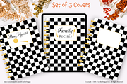 Recipe & Meal Planner Digital Cover, a Stationery Template by dCipollo Designs (Thumbnail 1 of 5)