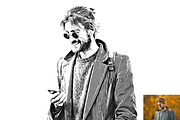 Digital Vector Drawing Ps Action, an Action Add-On by Studio Retouch (Thumbnail 6 of 12)