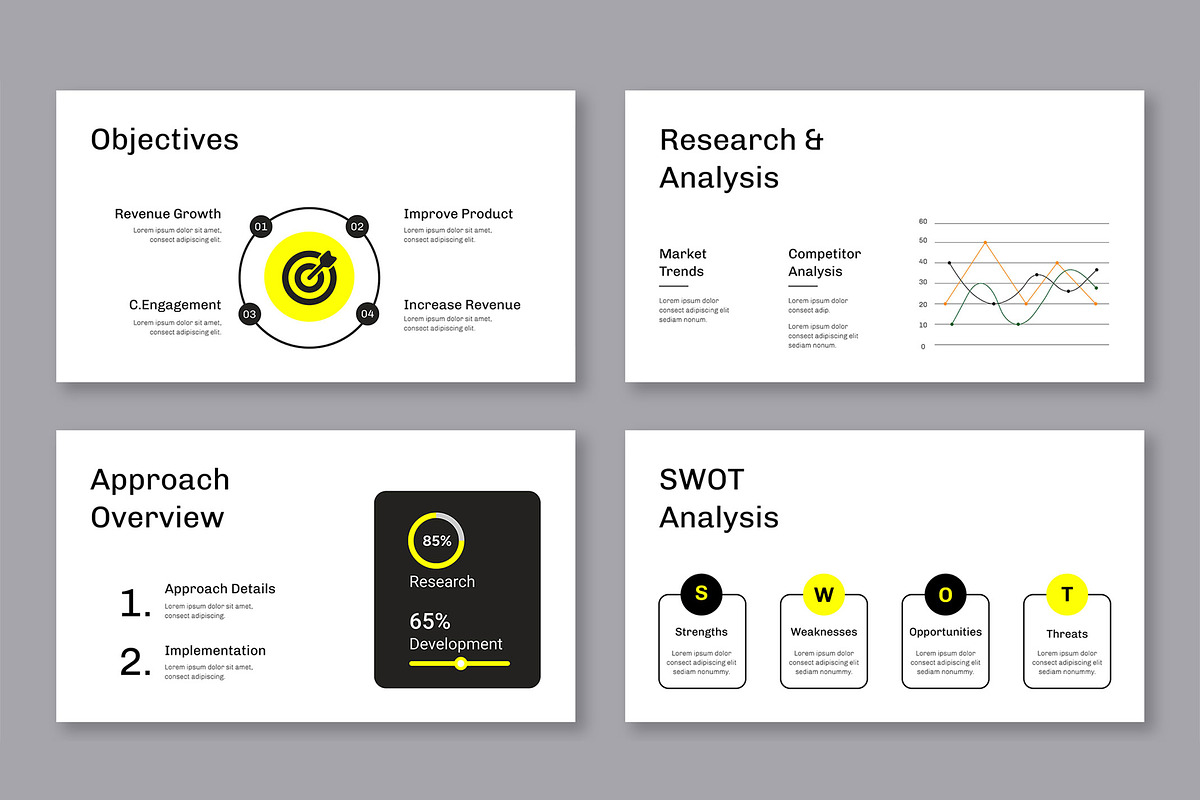 Case Study Presentation Template, a Presentation Template by Mighty-Slide (Photo 4 of 5)