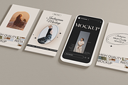Instagram Feed & Tile Mockup, a Device Mockup by Mockupdaddy (Thumbnail 9 of 20)