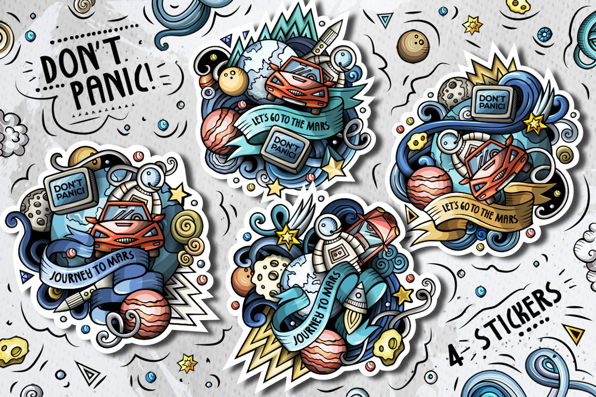 Don't Panic! :), a Decorative Illustration by BALABOLKA (Photo 2 of 3)