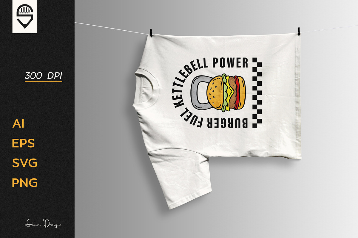 Funny gym t-shirt design, a Sport Illustration by shaondesigns (Photo 5 of 7)
