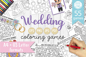 Wedding Coloring Games