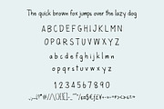 Kanda Handwriting Typeface, a Handwritten Font by PARAMAJAN (Thumbnail 8 of 9)