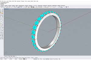 Wedding Ring 3D Print Model