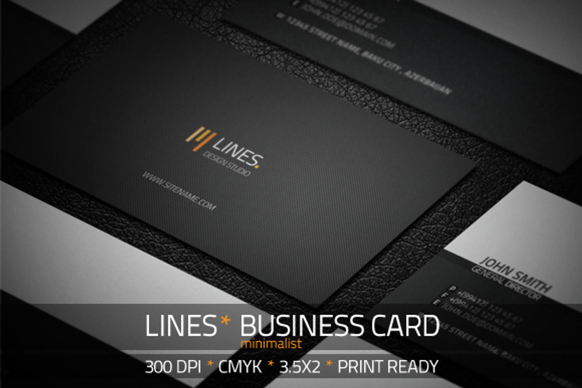 Minimalist Business Card, a Business Card Template by Propex (Photo 1 of 3)