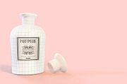 Pattern&Label Parfum Bottle Mockup, a Packaging Mockup by BMACHINA Labs. (Thumbnail 6 of 12)