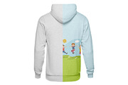 Hoodie Mockup - Back View, a Hoody Mockup by Green Art (Thumbnail 2 of 6)
