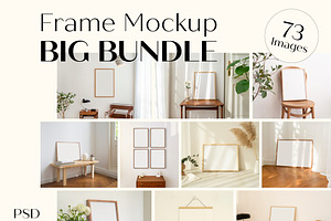 Photo Frame Mockup Big Bundle