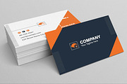 Business Card Layout, a Business Card Template by MightyDesign (Thumbnail 2 of 6)