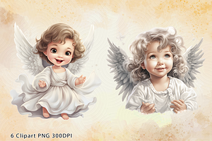 Cute Baby Angel Sublimation