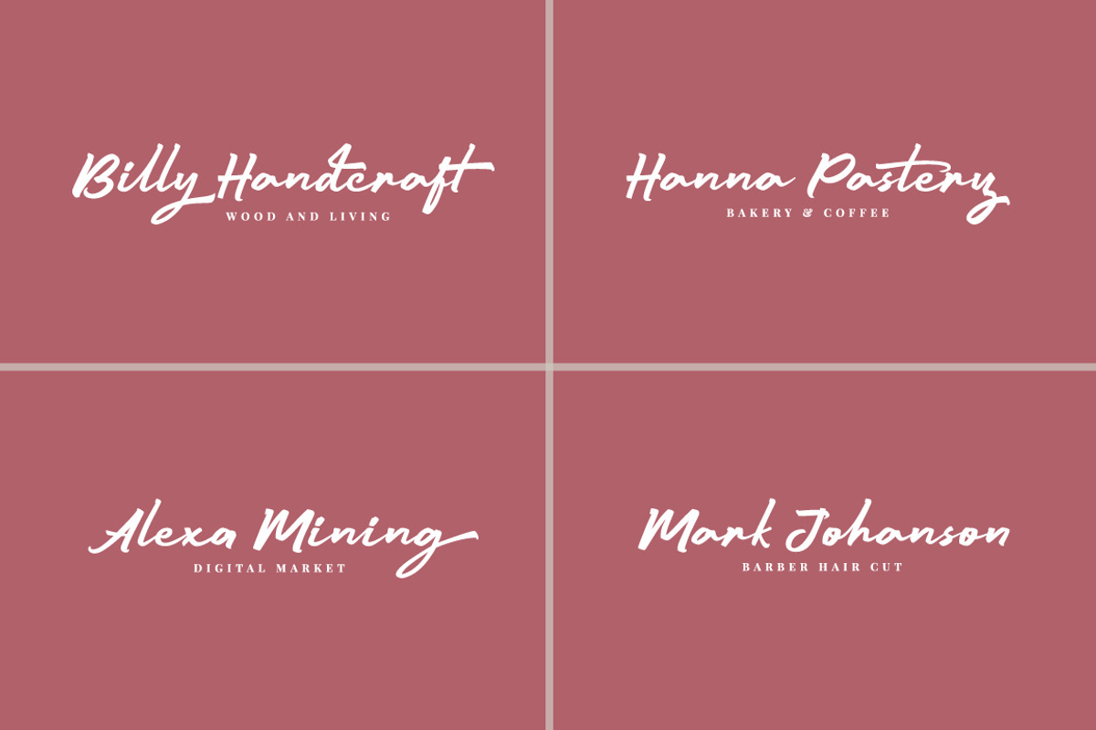 Mount Light - Script Font, a Script Font by FHFont (Photo 7 of 9)