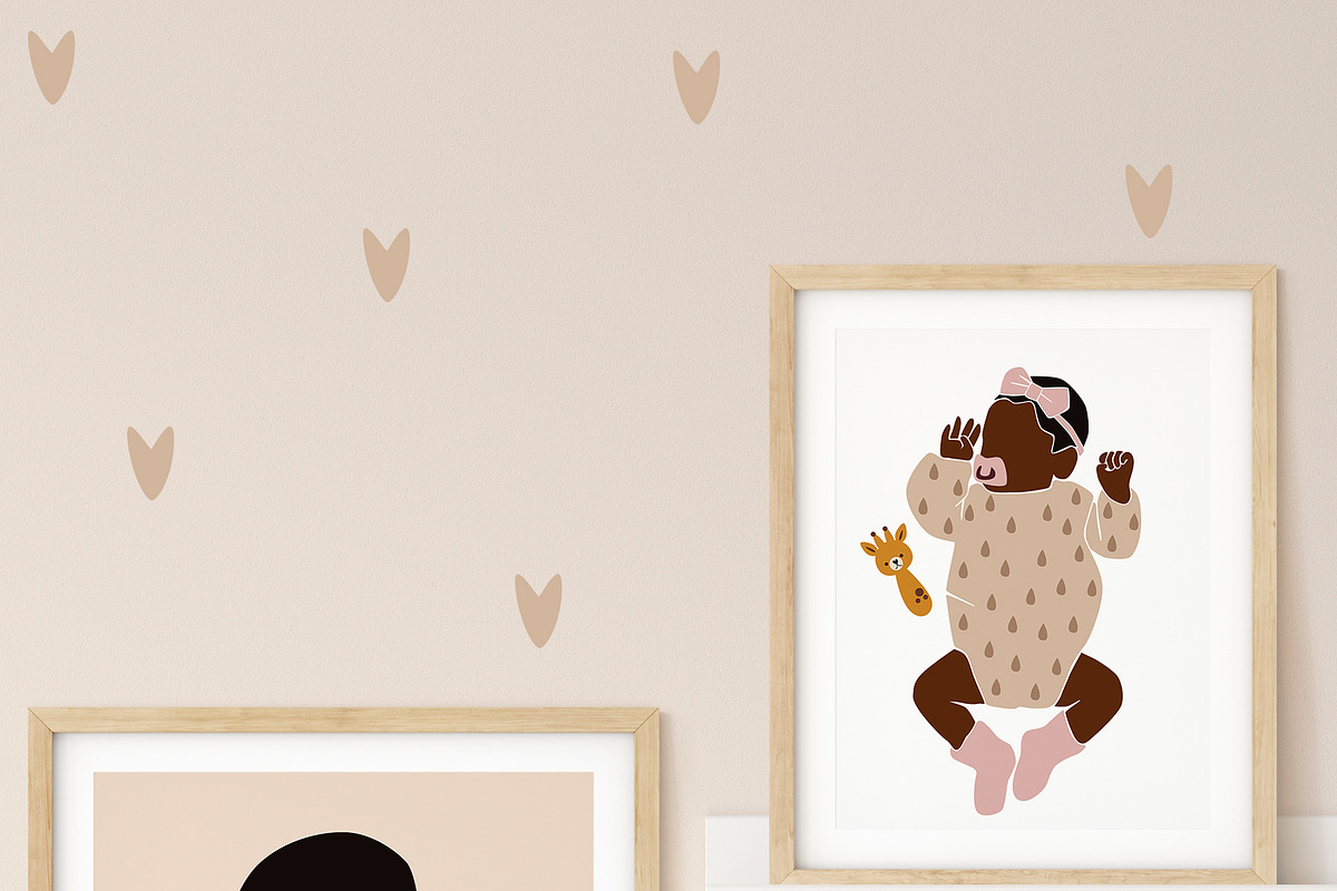Mother and baby collection, a Decorative Illustration by EasyArt (Photo 5 of 9)