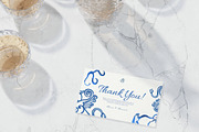 Blue Scandinavian Template Bundle, a Stationery Template by Alisa Mikibith Art (Thumbnail 7 of 19)