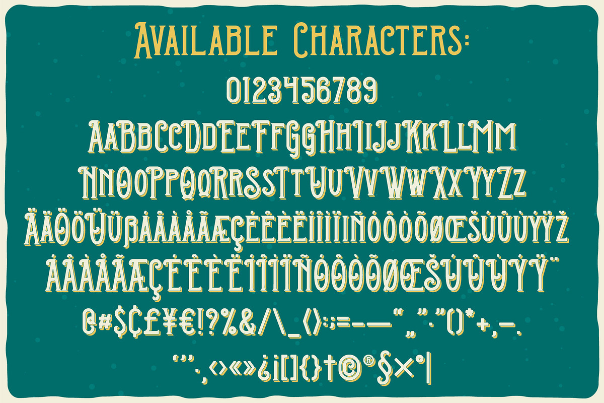 Outer Space Font + BONUS preview 2
