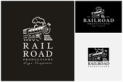 Vintage Steam Locomotive Train Logo, a Branding & Logo Template by Enola99d (Thumbnail 2 of 2)