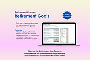 Retirement Planner - Google Sheets, an App Template by Ardent Workshop (Thumbnail 4 of 7)