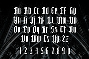 Tall Goth, a Blackletter Font by Loudoun Design Co. (Thumbnail 2 of 7)