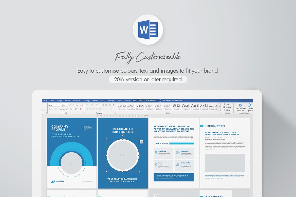 Company Profile | 16 Pages, a Brochure Template by BrochuresFactory (Photo 6 of 7)
