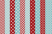 Red and Blue Elephant Clipart, an Illustration by Amanda Ilkov (Thumbnail 3 of 3)