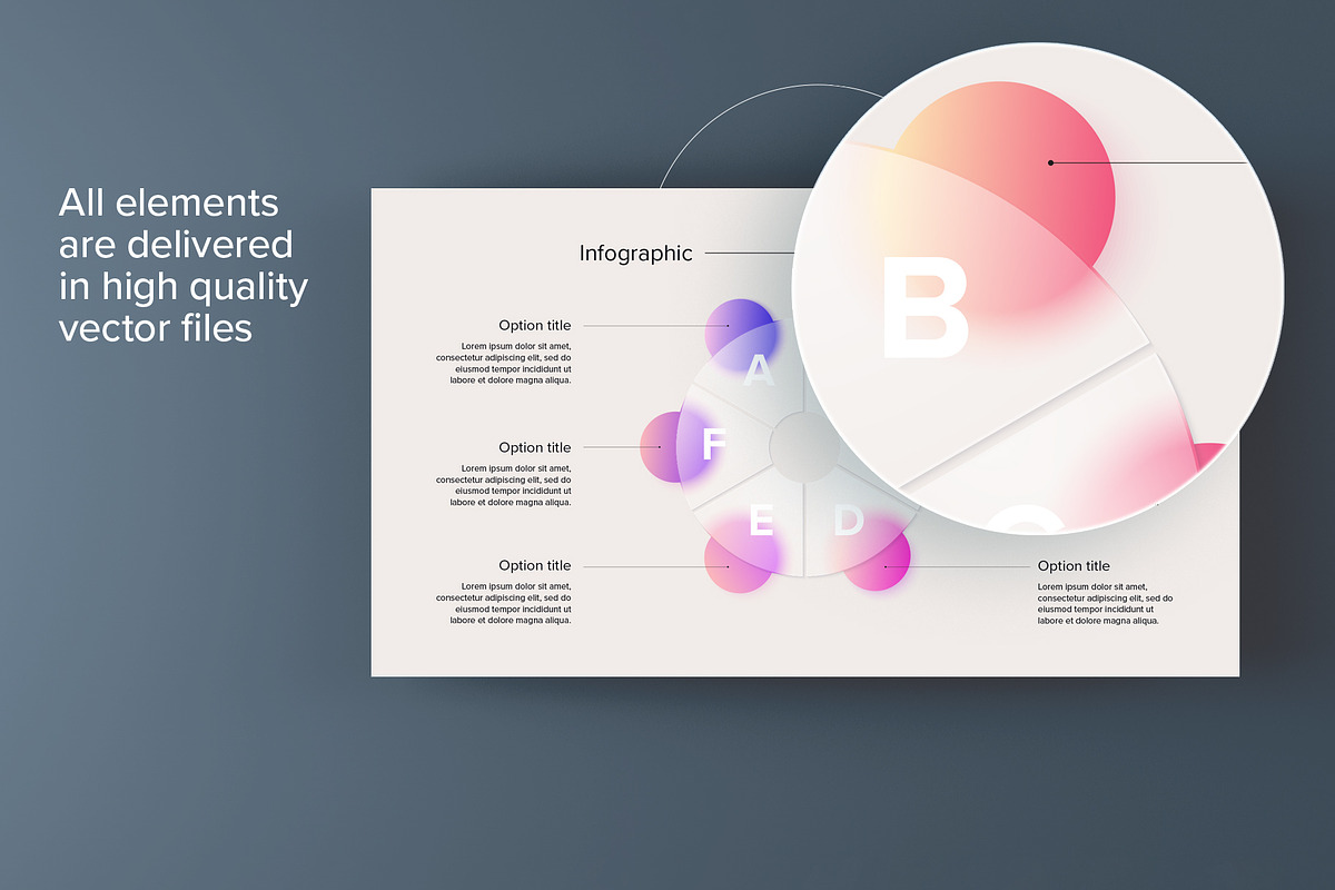 Infoglass - Infographic Elements, a Presentation Template by Grafvish (Photo 6 of 7)