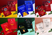 Wedding Invitation Cards Design, an Invitation Template by Creative Hatti (Thumbnail 4 of 6)