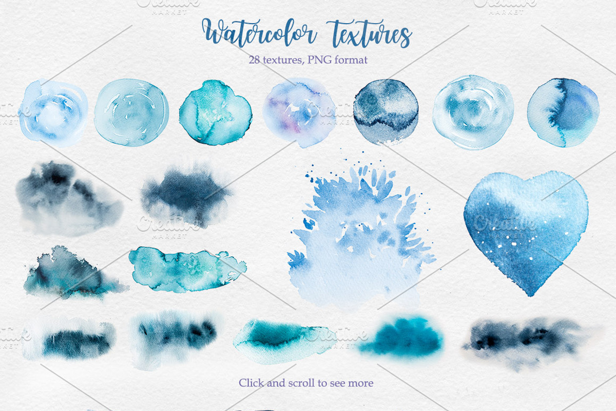 Winter. Watercolor collection., a Decorative Illustration by AlexGreenArt (Photo 11 of 11)