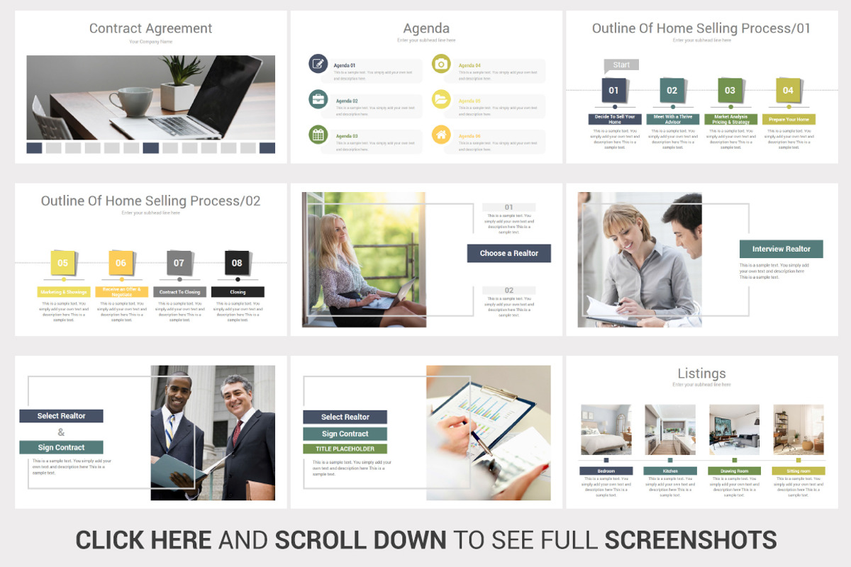 Contract Agreement PowerPoint Design, a Presentation Template by OceanArt (Photo 5 of 14)