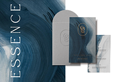 MODERN BLUE AND WHITE TEXTURE, a Texture Illustration by identity.ART (Thumbnail 3 of 9)