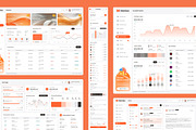 Moniex – Finance Dashboard UI Figma, an UI Kit Template by peterdraw (Thumbnail 3 of 7)