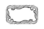 Vintage Wave Ornament Frame Bundle, an Illustration by Designer_Momina (Thumbnail 36 of 51)