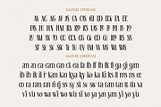 Alistera, a Serif Font by Cruzine (Thumbnail 7 of 8)