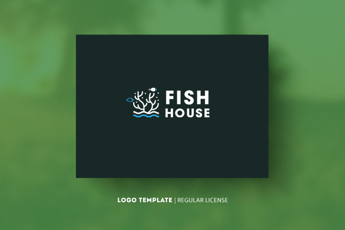 Fish House, a Branding & Logo Template by Cre8iveSense (Photo 1 of 4)