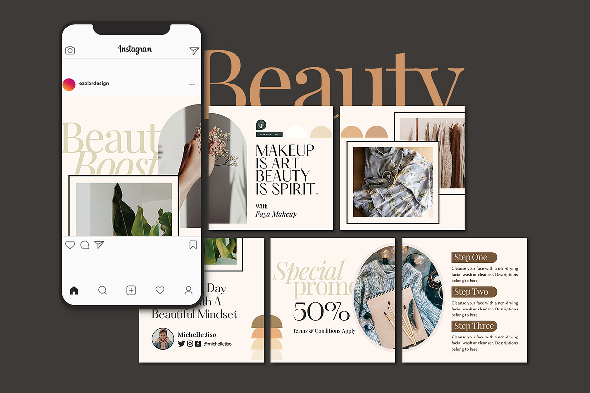 Beauty Advisor Puzzle, a Social Media Template by Analogi Studio (Photo 5 of 8)