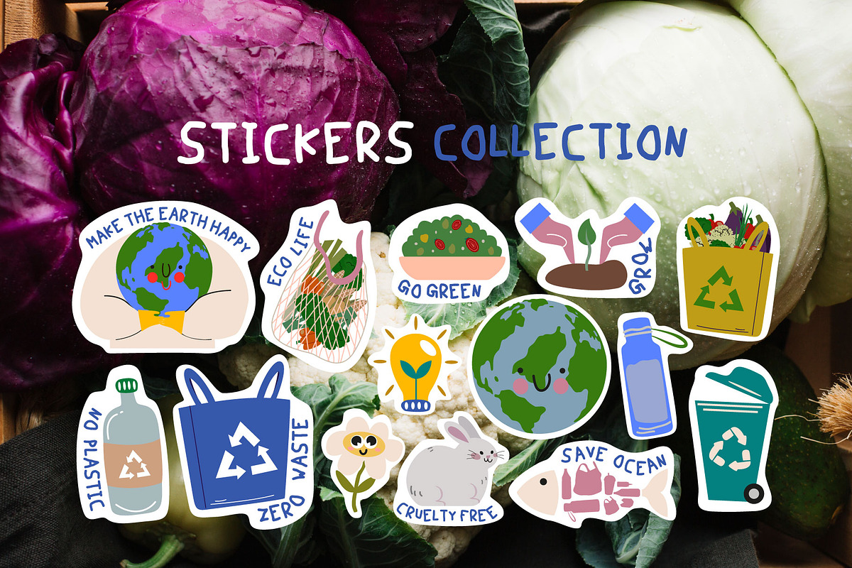 Eco Lifestyle Bundle, a Healthcare Illustration by Luamor (Photo 3 of 13)