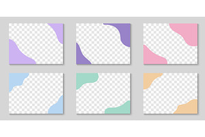 Color Divider Header for App, an Illustration by Vector Creator