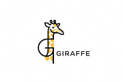 Minimal Giraffe Logo, a Branding & Logo Template by Logocreative (Thumbnail 1 of 2)