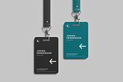 ID Card Mockup, an Advertising Mockup by GraphicWindow (Thumbnail 3 of 7)