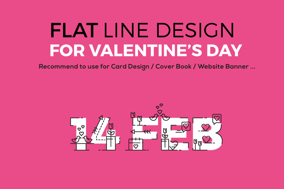 Flat Line Design Illustration, an Illustration by Illustrato (Photo 3 of 4)