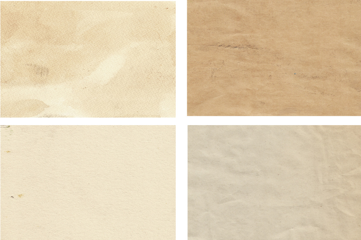 Set of 13 old paper backgrounds preview 3