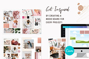 Mood Board Canva Templates, a Branding & Logo Template by Sugar Studios (Thumbnail 3 of 4)