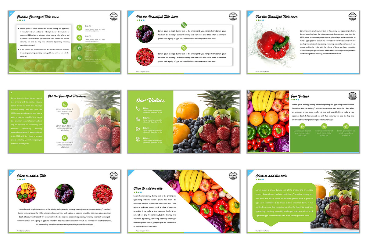 [PPTX] Food PowerPoint Presentation, a Presentation Template by litoondev (Photo 23 of 27)