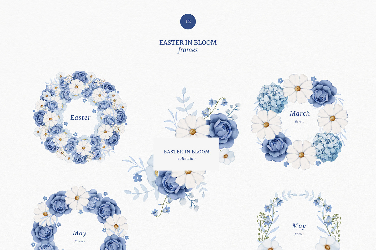 Easter in bloom collection, a Decorative Illustration by nathalieclaire (Photo 7 of 14)