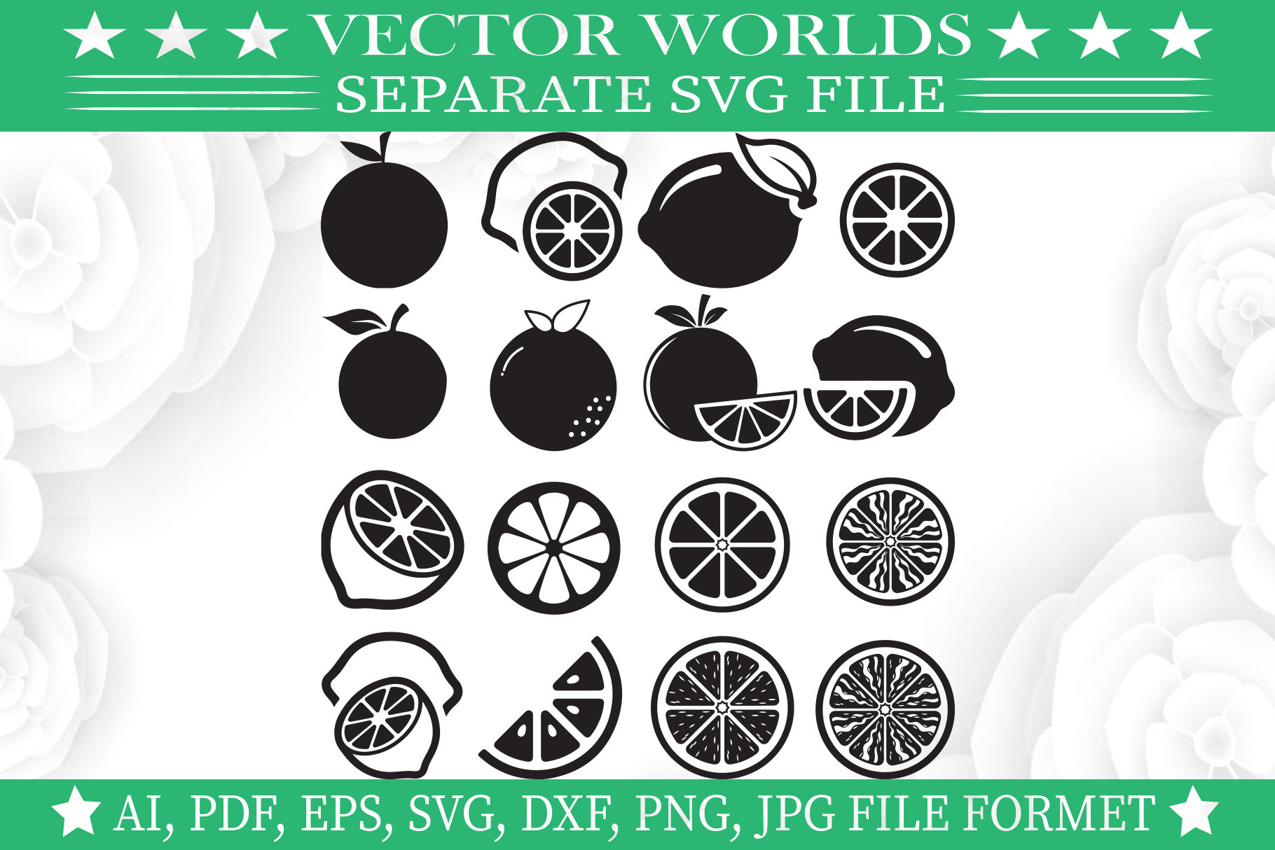 Orange Svg, Orange Svg, an Object Graphic by VectorWorlds