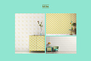 Wallpaper Scene Mockup Pack, a Household Mockup by Designertale (Thumbnail 3 of 7)