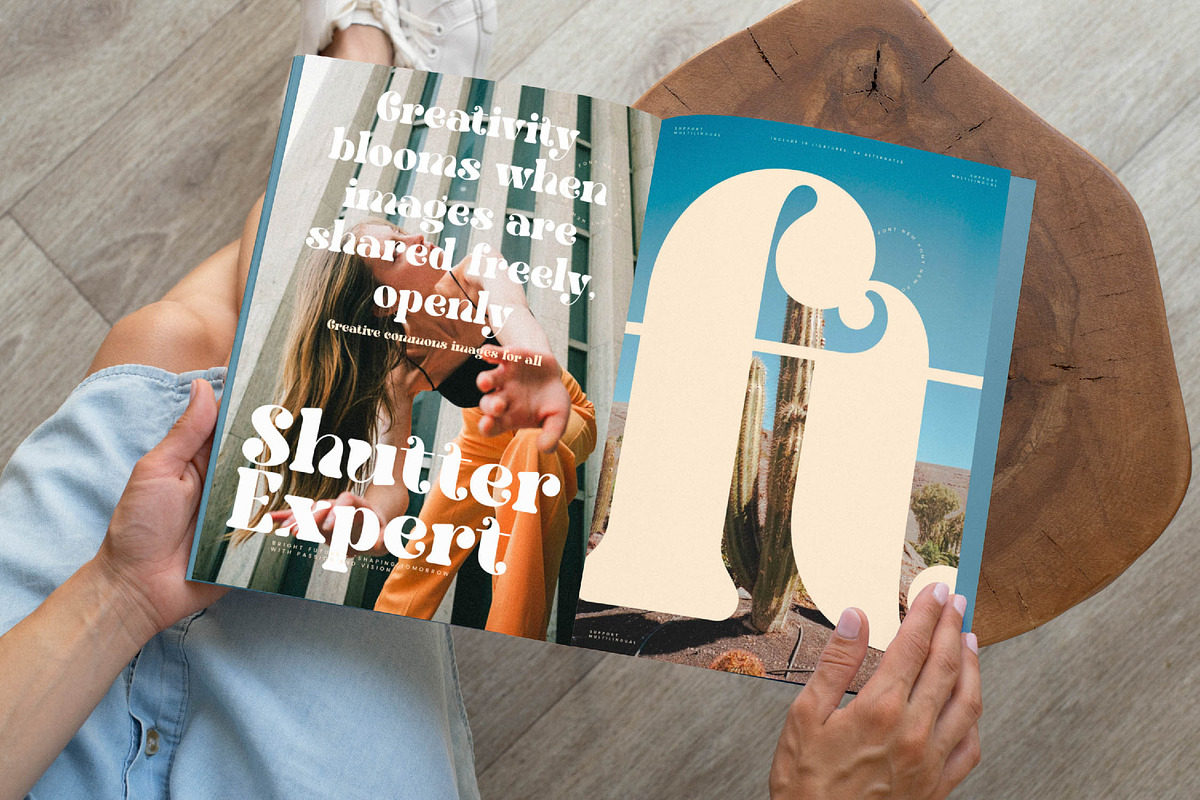 Twilight Mystic Modern Retro Serif, a Serif Font by timelesstype.co (Photo 10 of 20)