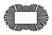 Art Deco Geometric Frame Bundle, an Illustration by jahid234 (Thumbnail 14 of 31)